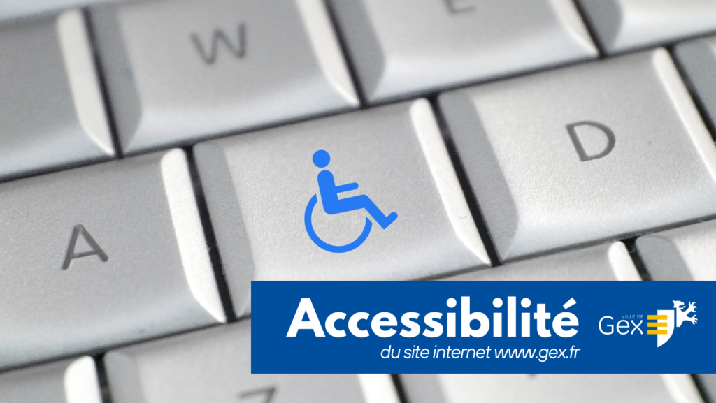 Image d'un clavier représentant le symbole de l'handicap moteur.