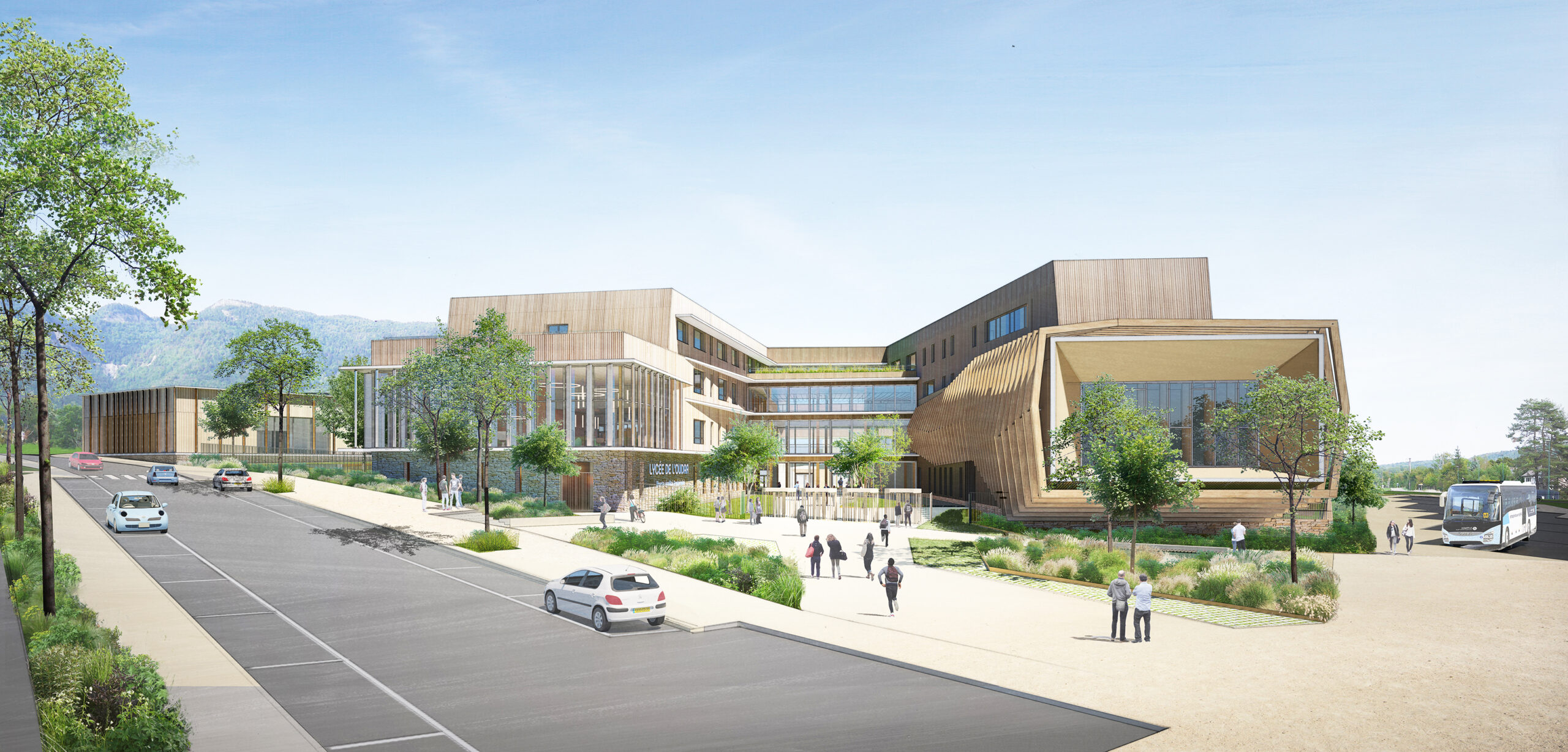 Lycée Gex perspective EPICURIA ARCHITECTES (2)