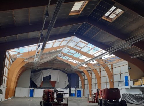 Travaux toiture espace perdtemps